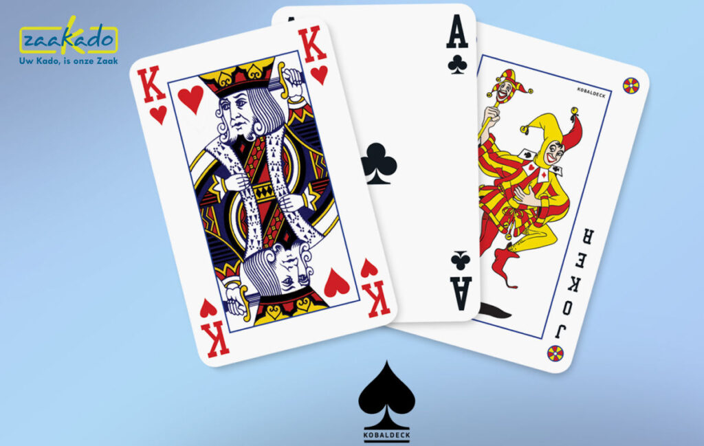 Speelkaarten bedrukken custom made kaartspel relatiegeschenk logo giveaway studenten transport universiteit scholen ZaaKado