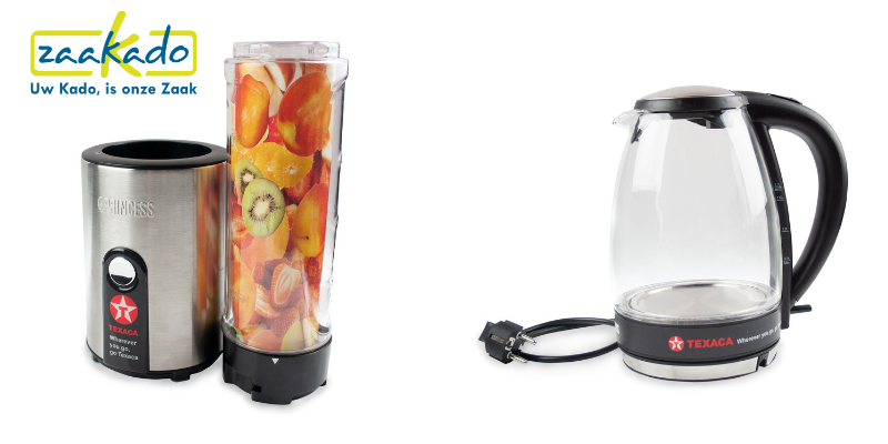 blender, waterkoker, keukenapparatuur, naamsbekendheid, keuken, thee, kantoorkeuken, healthy, lifestyle, functioneel geschenk, relatiegeschenk, personaliseren, bedrukken, logo, zaakado, rotterdam