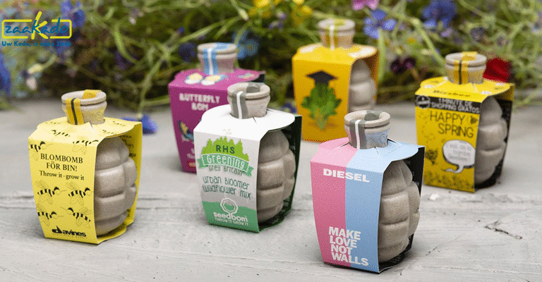 custom made zaadbommen