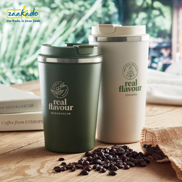 koffiebeker met logo, promotionele artikelen, duurzaam