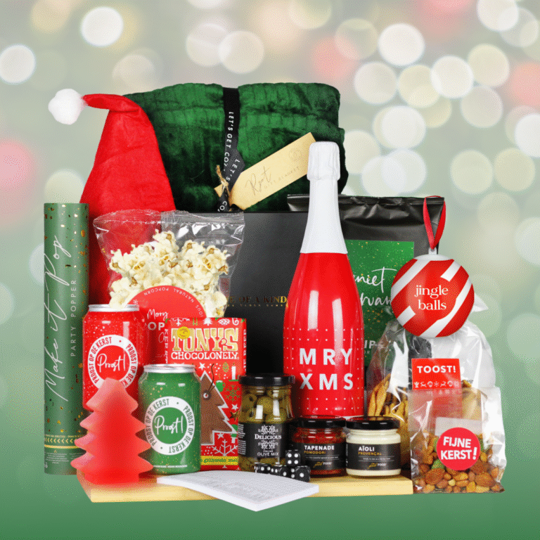 Originele kerstpakketten showroom Rotterdam, custom made kerstpakketten, zelf samenstellen, eindejaarsgeschenken, kerst, winterpakketten, halal, non food, food en alles is bij ons op voorraad om te beleven.