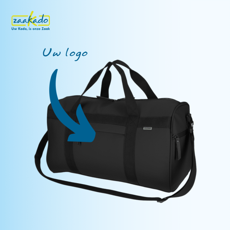 relatiegeschenk, luxe sporttas, zaakado, cadeau op maat, custom made, gepersonaliseerd, bedrijfscadeau, zichtbaarheid, verrassing, zakelijk, bedrukking, promotie