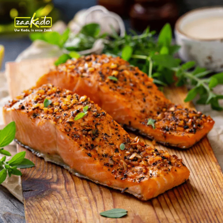 verrrassend zakelijk cadeau: zalm als brievenbuscadeau, voor feestdagen en elk seizoen, bij ZaaKado