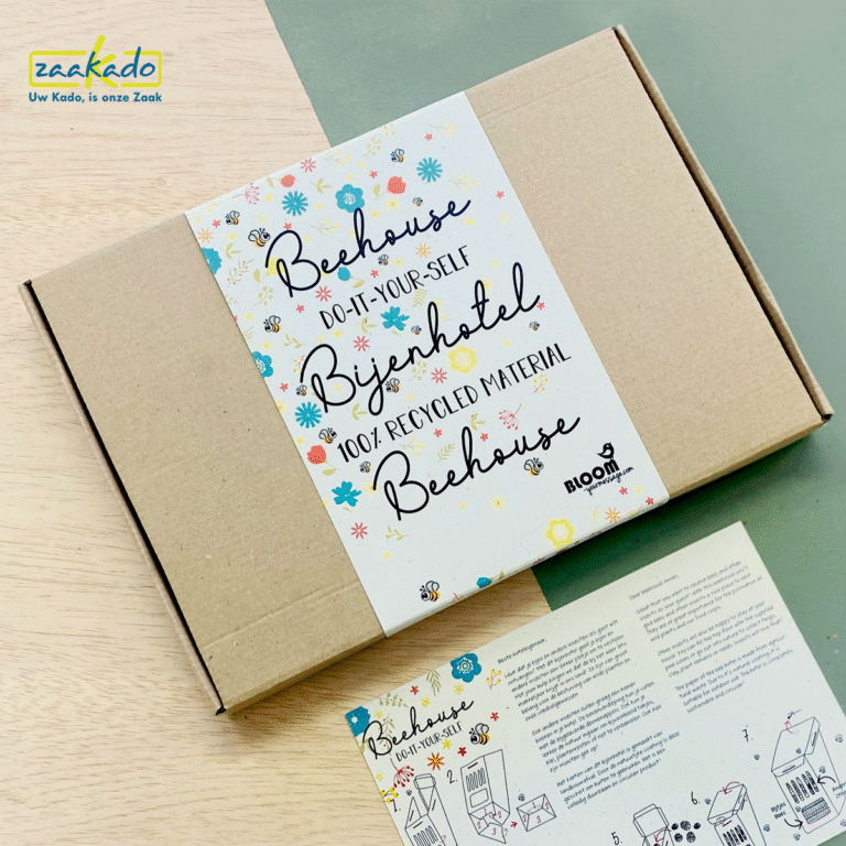 Bijenhotel bouwpakket, relatiegeschenken, duurzaam, zaakado