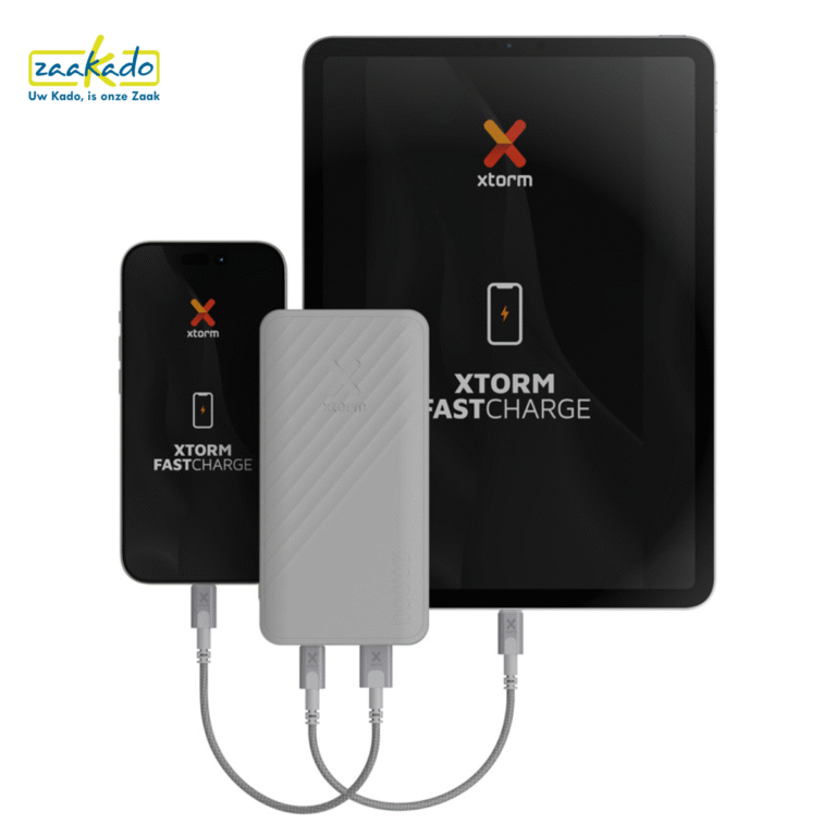 praktische gadget: Xtorm powerbank met logo, duurzaam cadeau, ZaaKado