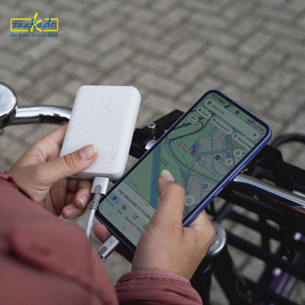 innovatief relatiegeschenk met logo, powerbank duurzaam, ZaaKado