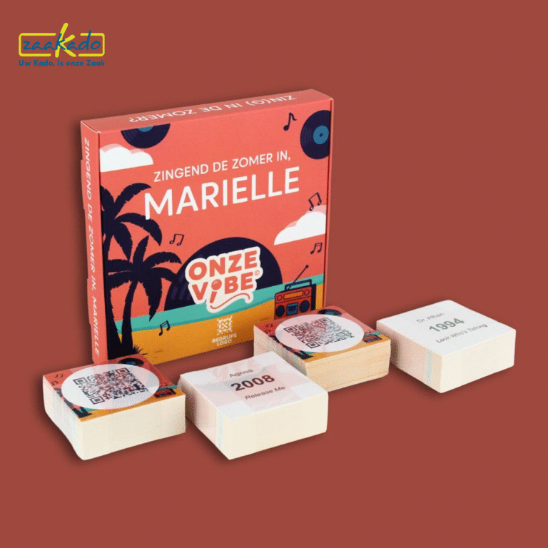 muziekspel voor medewerkers, bedankje, kerstgeschenk, zomergeschenk, zaakado