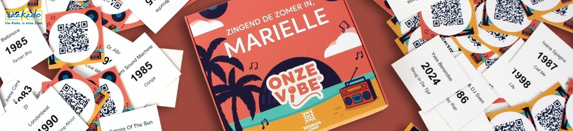zomergeschenk met muziek, zaakado