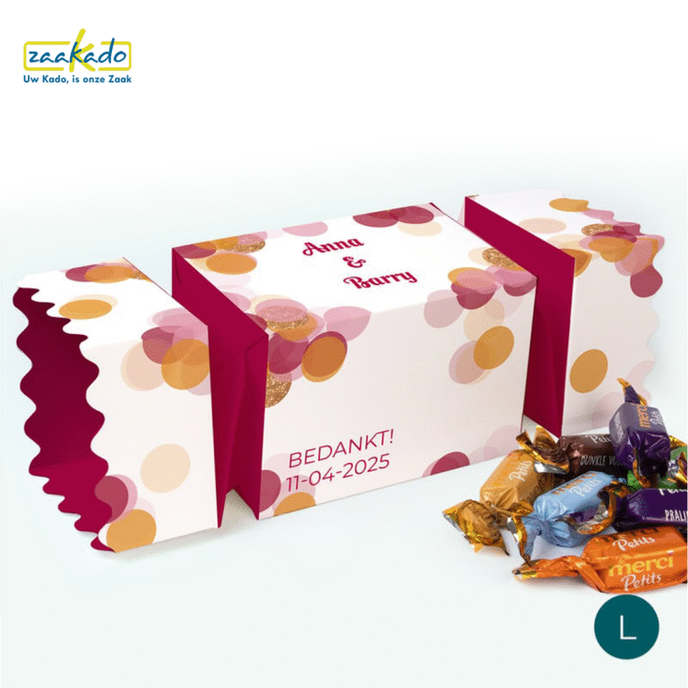 snoep giveaway met logo, gepersonaliseerd cadeau, zaakado