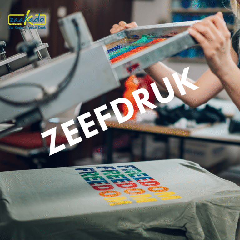 zeefdruk techniek voor textiel bedrukking