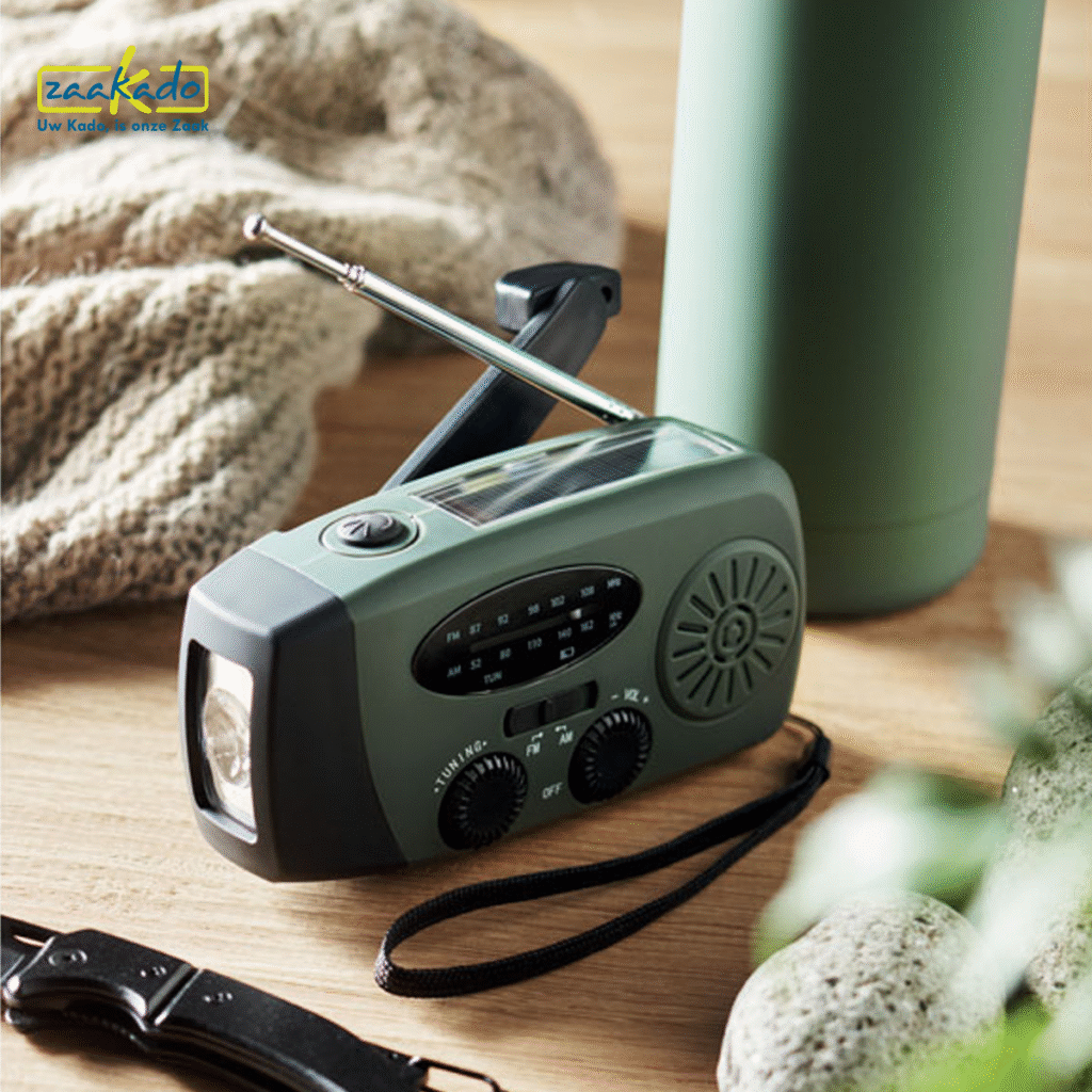 praktisch: noodradio als relatiegeschenk