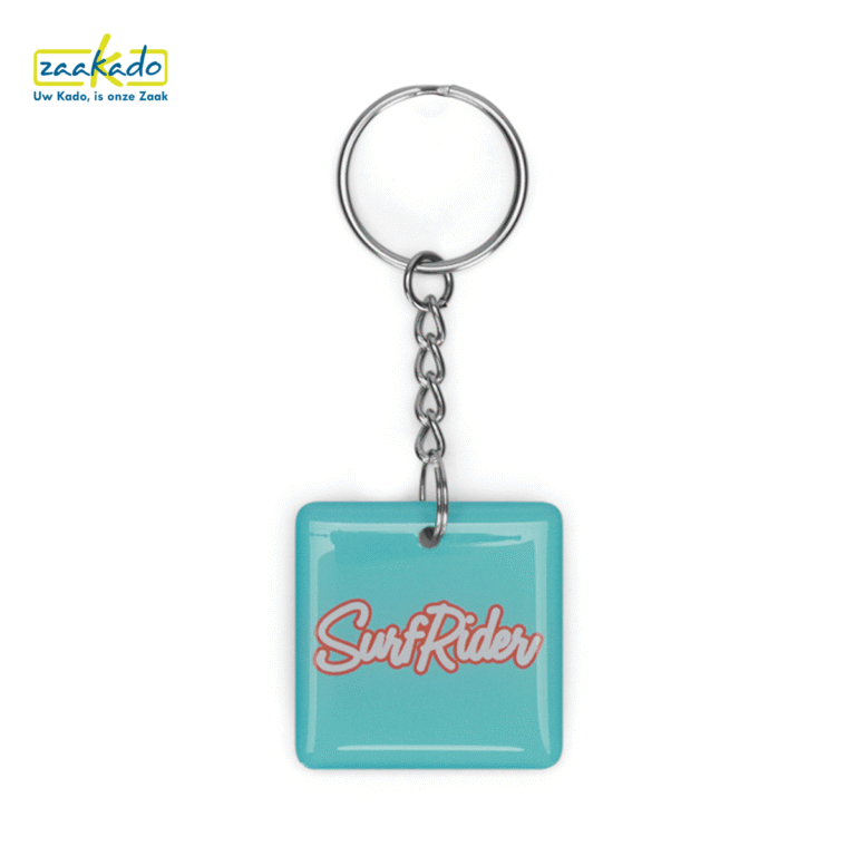 slimme sleutelhanger met logo