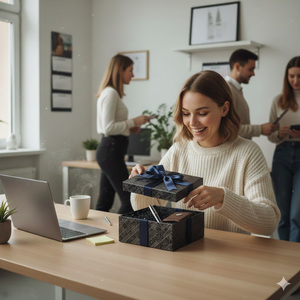 goed begin van het nieuwe jaar: geef een relatiegeschenk in januari.