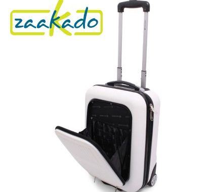 bodem vergeven worst Compacte reis trolley met handig voorvak - ZaaKado (Tip)