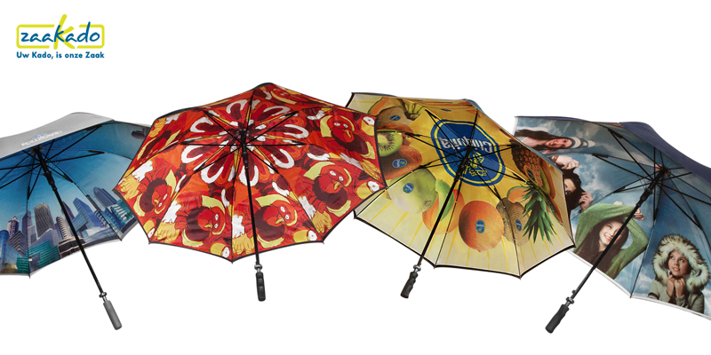 Custom made paraplu's, daar kun je niet - ZaaKado BV