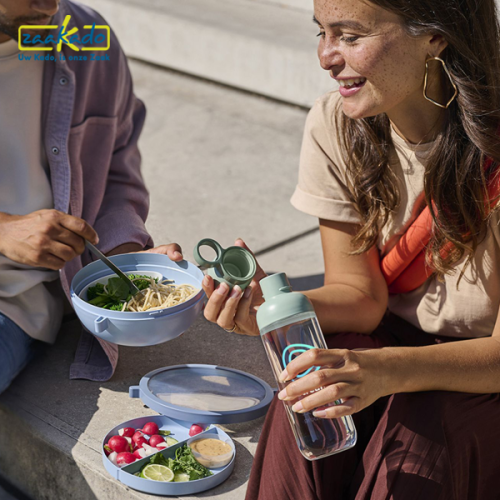 mepal waterfles, gepersonaliseerd, bedrukt met voornaam, lunchbox, onboarding, relatiegeschenk, duurzaam, bedankje, zaakado