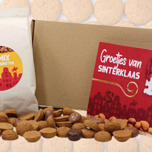 Sinterklaas brievenbusgeschenk origineel sint bakmix garde ZaaKado