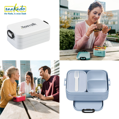 employee branding, gepersonaliseerde lunchbox, met logo, duurzaam, onboarding cadeau, leraren, zaakado, bedankje