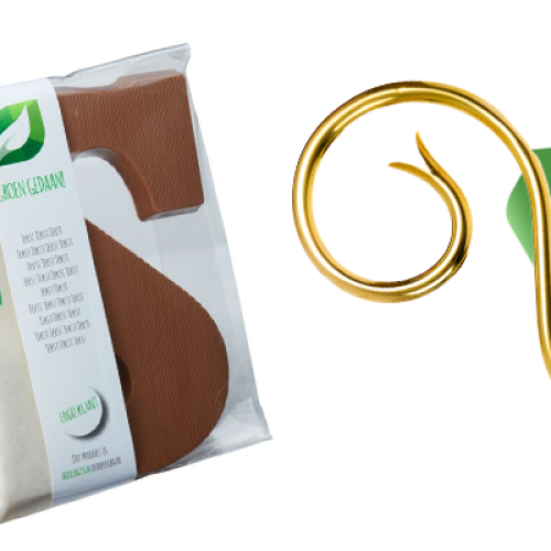 duurzame-chocoladeletter-met-logo-sint-biologisch-afbreekbaar-sintcadeau-5-december-duurzaam-bedankje-personeel-eco-groen-gedaan-chocolade-verrassing-zaakado-rotterdam