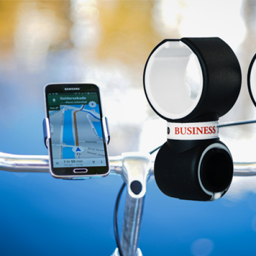fiets-telefoonhouder-universeel-handsfree-bellen-sportief-relatiegeschenk-veilig-routeplanner-fietsen-cadeau-personeel-sport-mobiel-smartphone-vervoer-stuur-zaakado-rotterdam