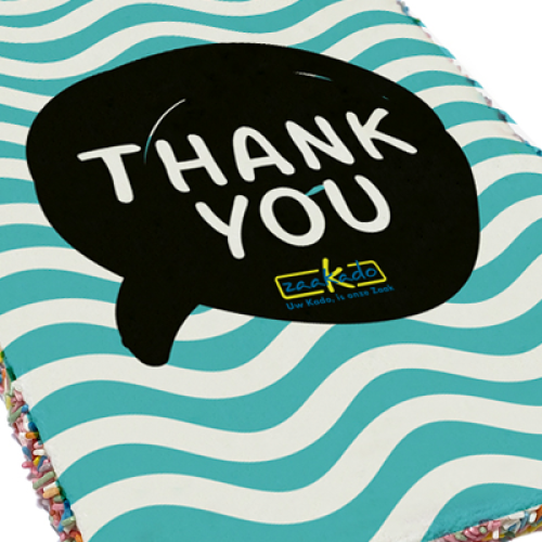 marshmallow-plaat-gepersonaliseerd-taart-met-logo-brievenbuspost-mellow-image-bedrijfstaart-lekkers-trakteren-bedankje-personeel-feestdagen-uitzendbureau-callcenter-zaakado-rotterdam