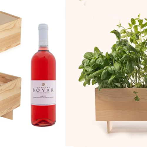 multifunctionele-wijndoos-gepersonaliseerd-kruidentuin-fles-wijn-eindejaarsgeschenk-origineel-kerstcadeau-wijncadeau-nederlands-ontwerp-kruiden-kweken-wijnkistje-zaakado-rotterdam