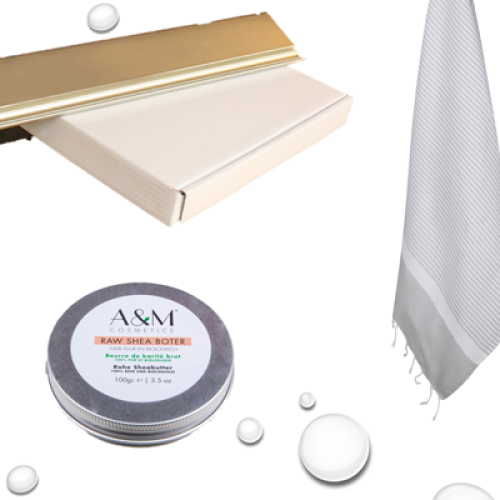 wellness-brievenbus-cadeau-verwenpakket-thuiswerken-ontspannen-relatiegeschenk-bedankje-brievenbuspakket-bedrukking-logo-masker-rhassoul-sheabutter-hamamdoek-personeel-zaakado-rotterdam