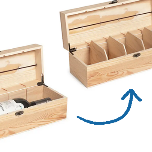 wijnkist-hout-theedoos-upcycling-multifunctionele-wijnverpakking-geschenkverpakking-drinkbeker-glas-kerstcadeau-eindejaarsgeschenken-wijn-rackpack-zaakado-rotterdam